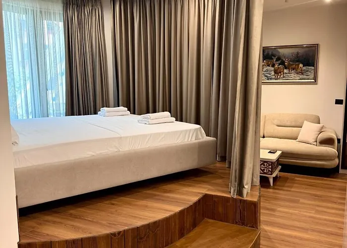 Luxury Near & Grand Park 公寓 地拉那